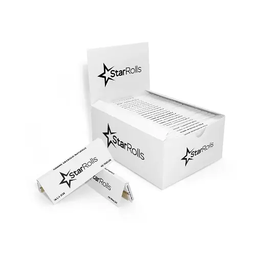 [STAR-1] One & One-Quarter Size Custom Rolling Paper Booklet