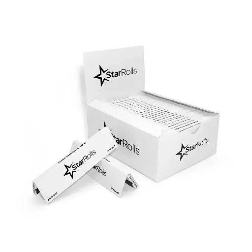 [STAR-12] Custom Pure Black Rolling Papers