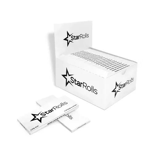 [STAR-17] Custom Printed Rolling Paper (Flat Sheet Booklet + Magnet)