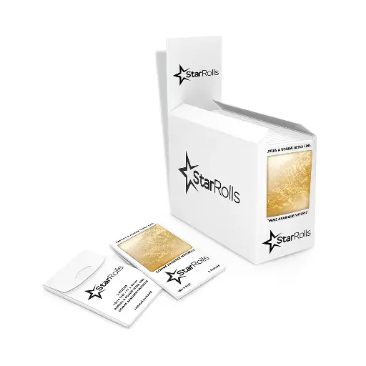 [STAR-23] 24K Gold Rolling Paper 2-Pack